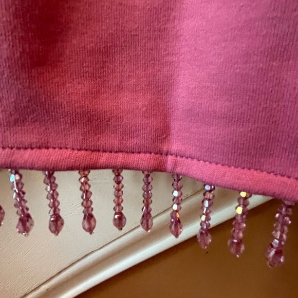 Anthropologie NWT Sz Sm crystal fringe top; sold out @anthro - Picture 6 of 15